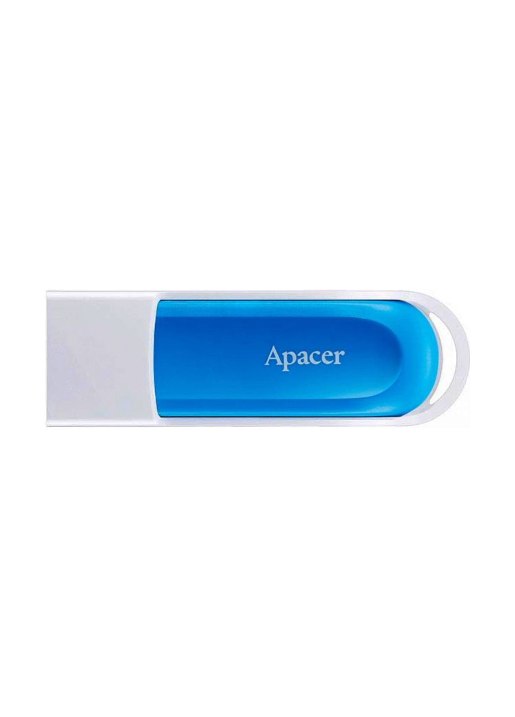 Флеш память USB AH23A 32GB USB 2.0 Blue/White (AP32GAH23AW-1) Apacer флеш память usb apacer ah23a 32gb usb 2.0 blue/white (ap32gah23aw-1) (135165409)