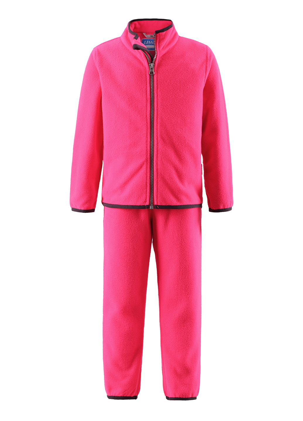 Рожевий демісезонний костюм (кофта, штани) брючний Lassie by Reima