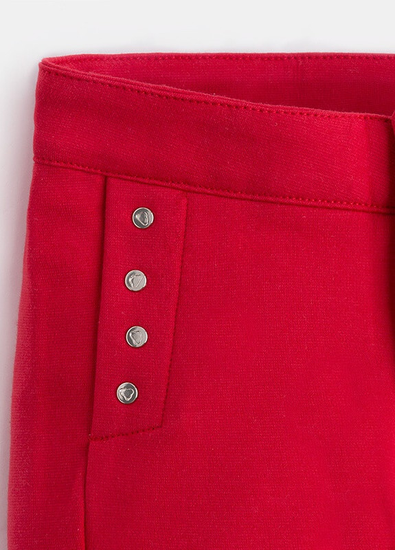 Красные кэжуал демисезонные зауженные брюки Mayoral