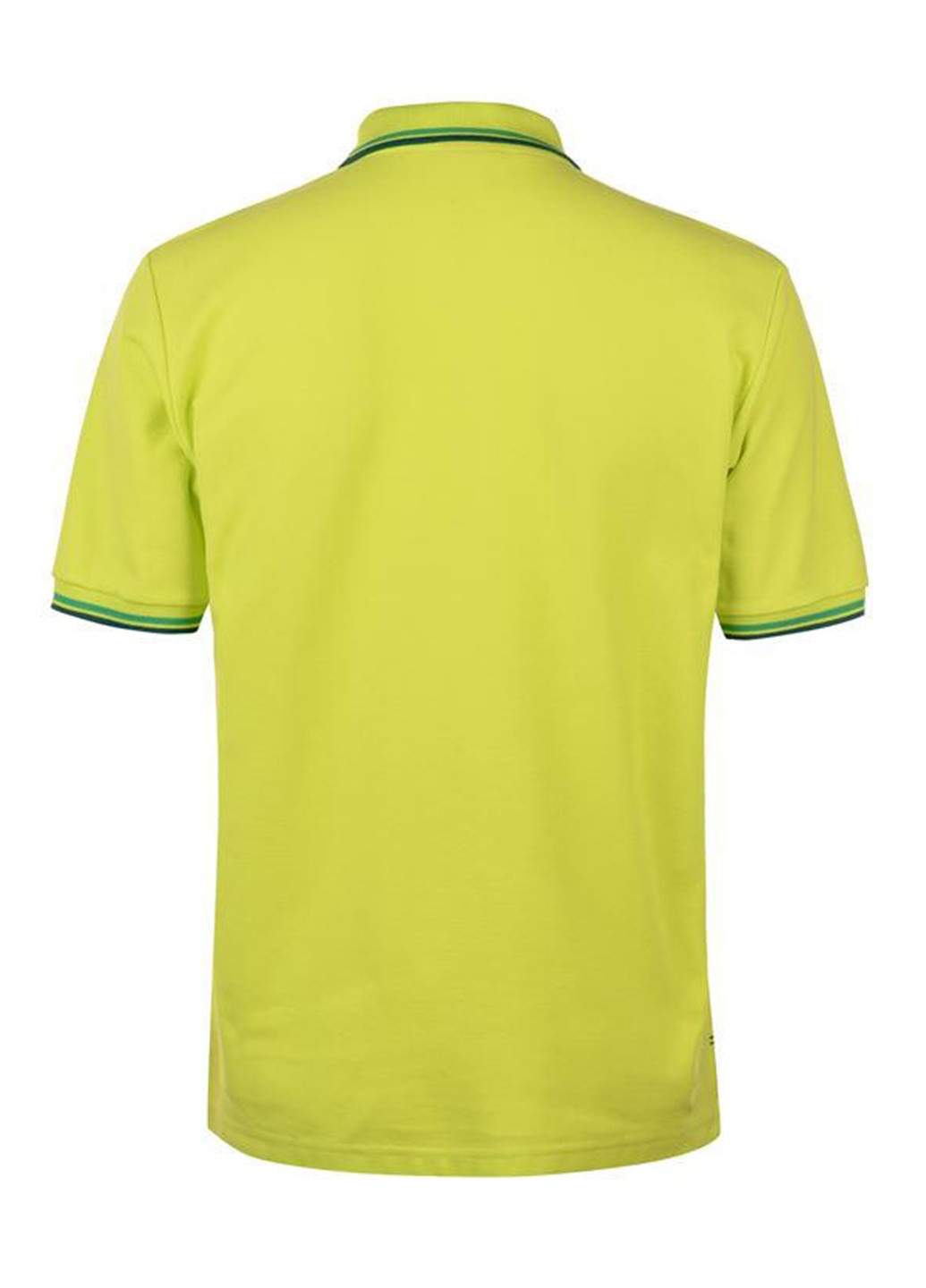 Лайм футболка-поло для мужчин Slazenger с логотипом