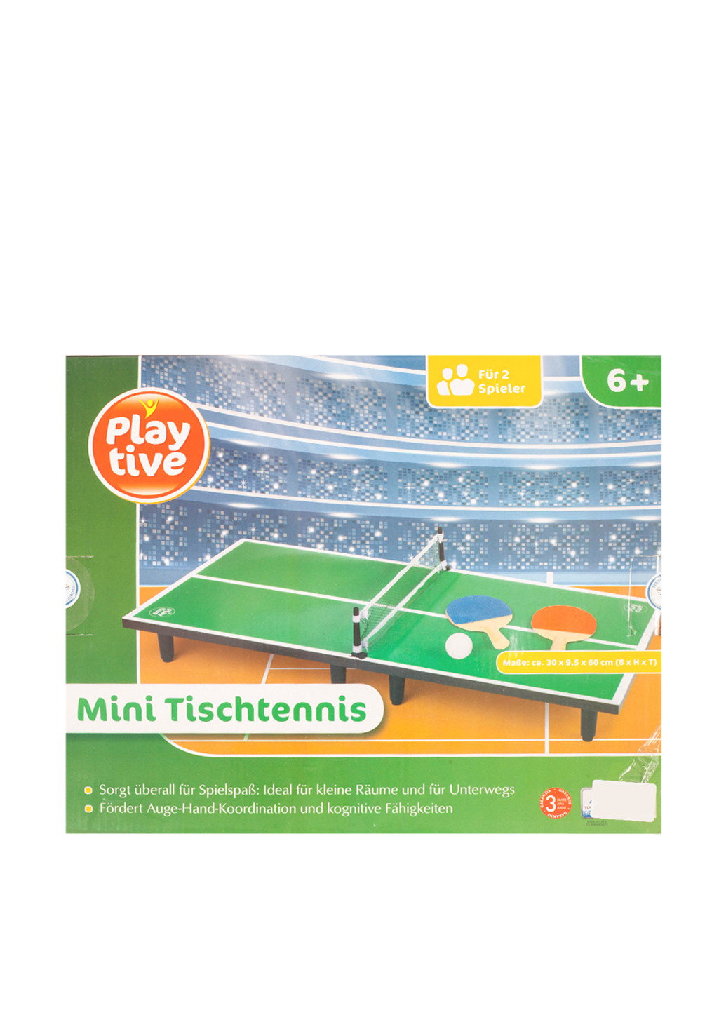 Настольный мини-теннис, 30х60 см Play Tive (113786806)
