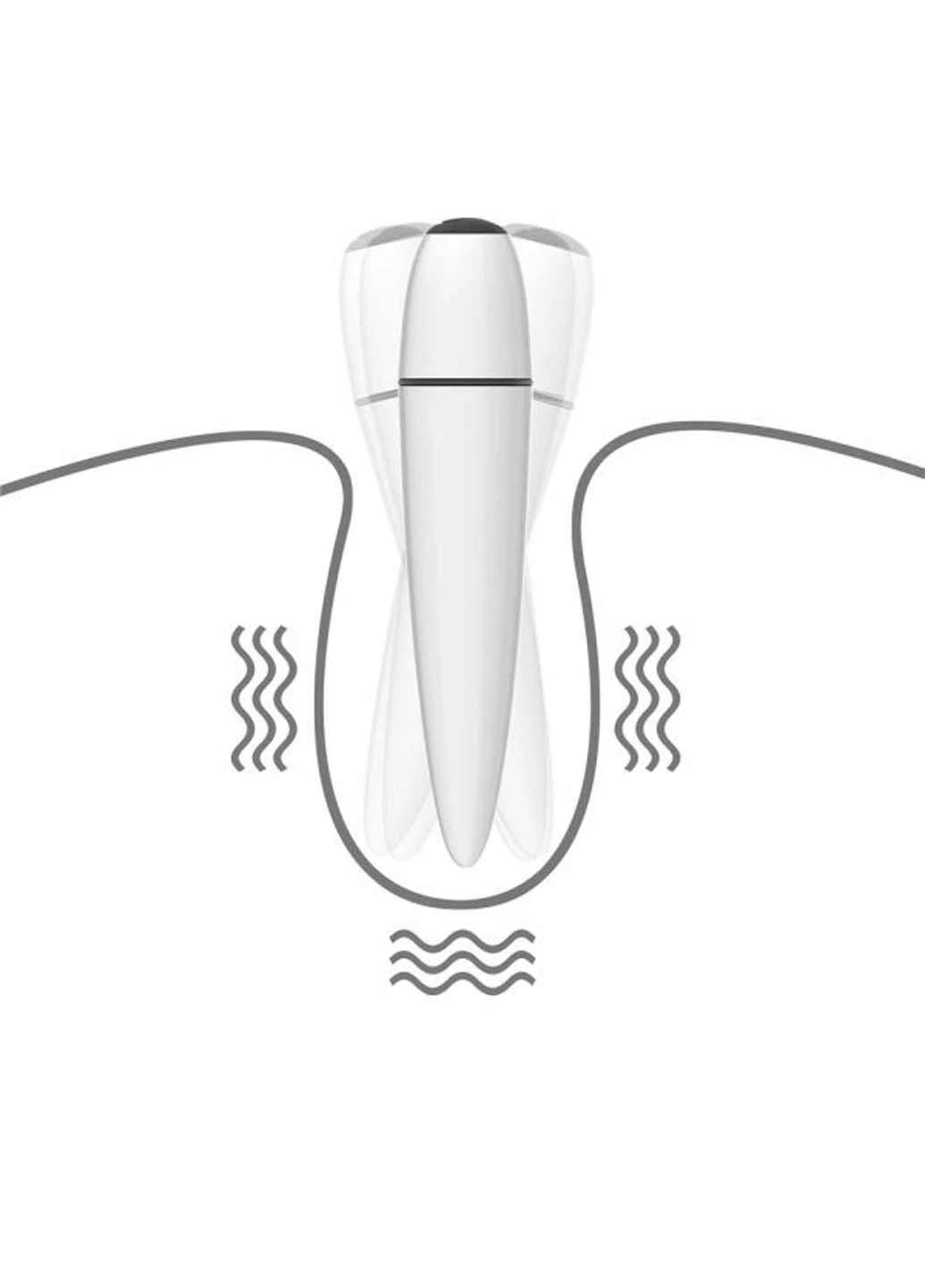 Компактный вибростимулятор 10.5 см Lovetoy (253496911)