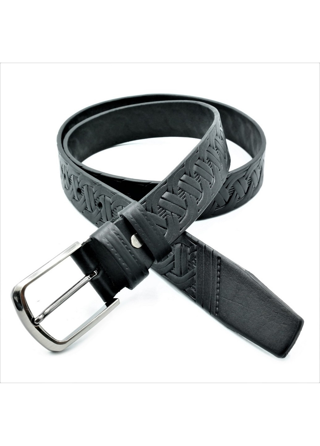 Чоловічий шкіряний ремінь Le-Mon (255405166)