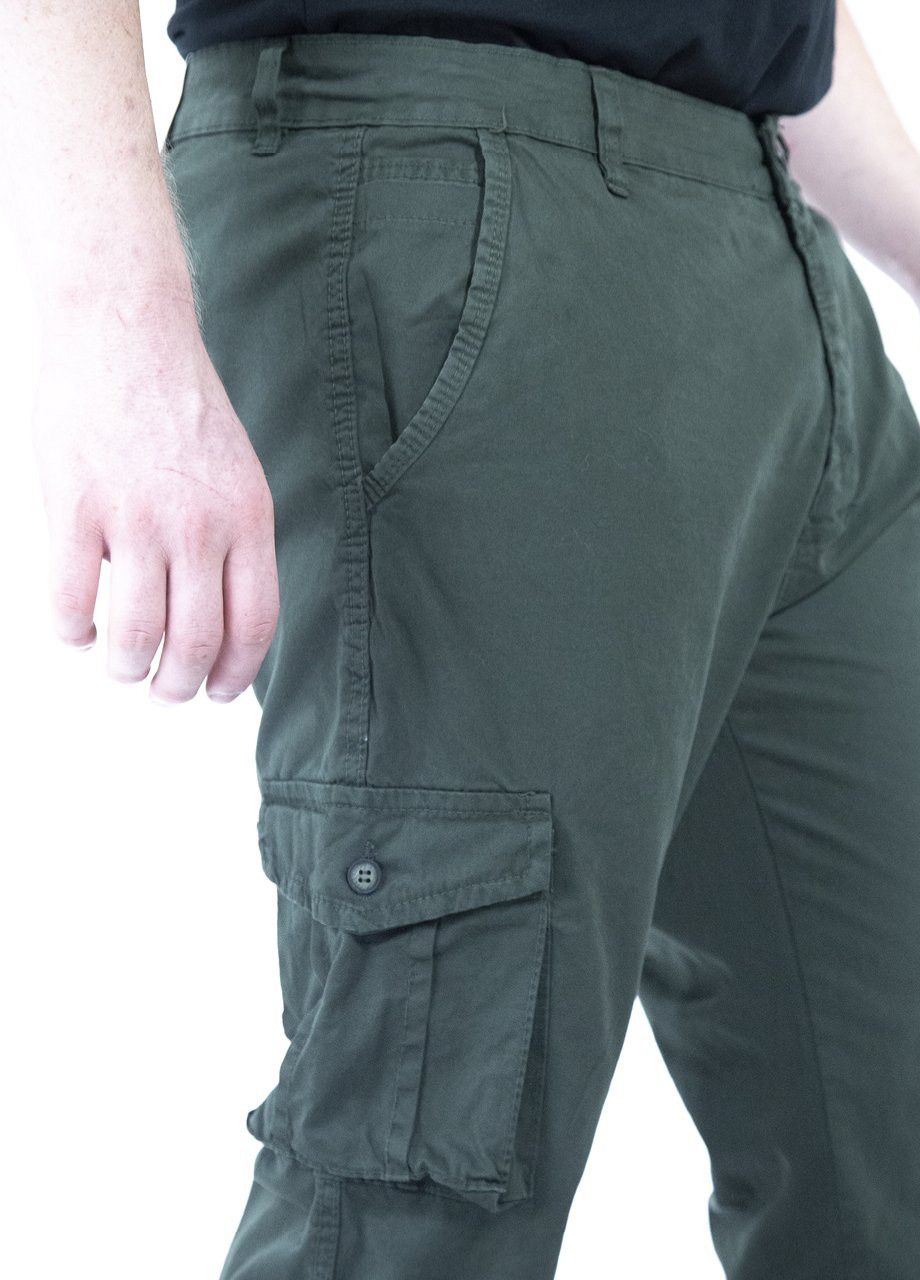 Зеленые кэжуал демисезонные брюки JEANSclub