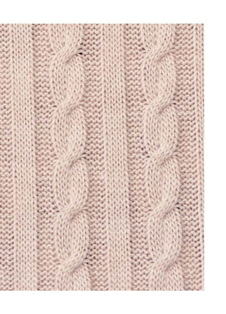 Плед Soft косы Пудра 140x180 см (11687) Прованс (254083032)