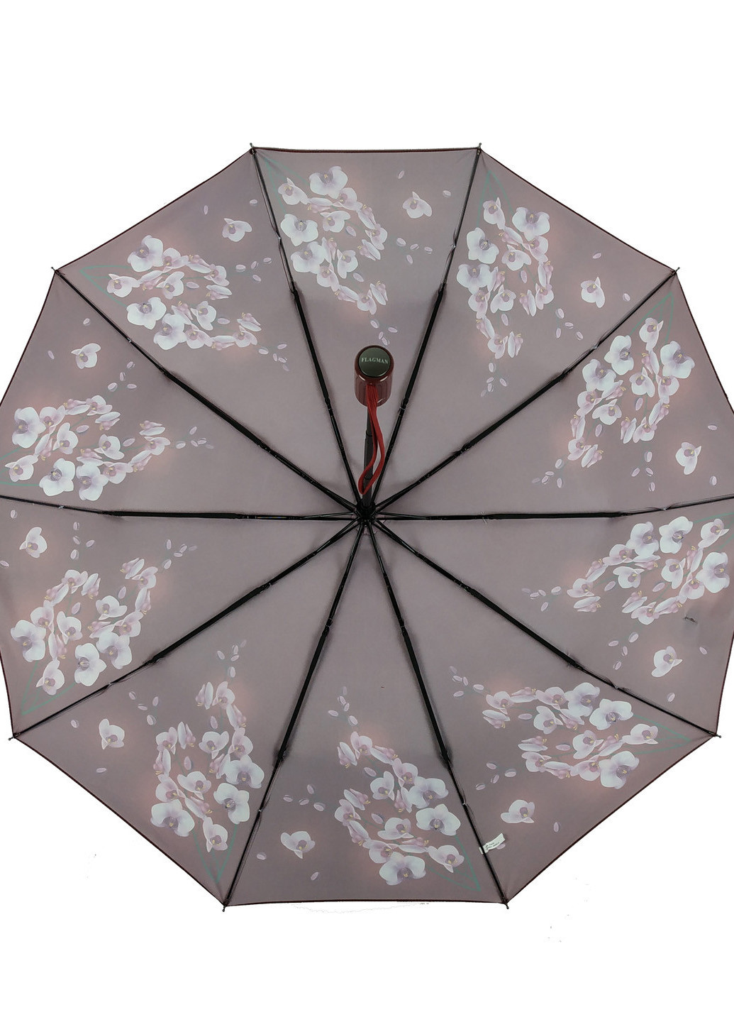 Женский полуавтоматический зонт (733) 98 см Flagman (189978959)