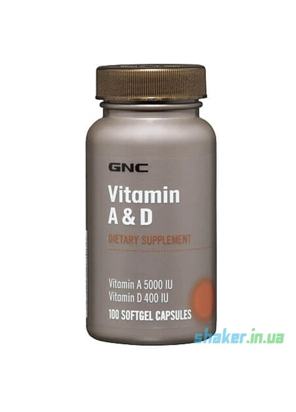 Комплекс витаминов Vitamin A & D (100 капс) GNC (255410580)