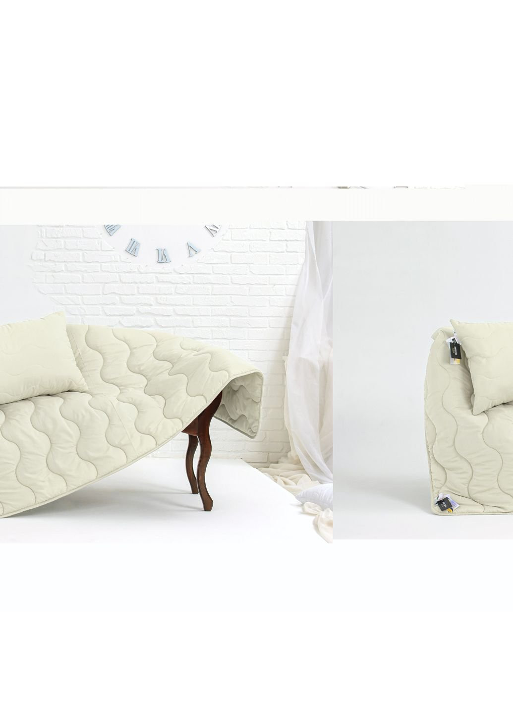 Ковдра MirSon Набір Eco-Soft всесезонний 1695 EcoLightPink Ковдра + подушка (2200002655392) No Brand (254013180)