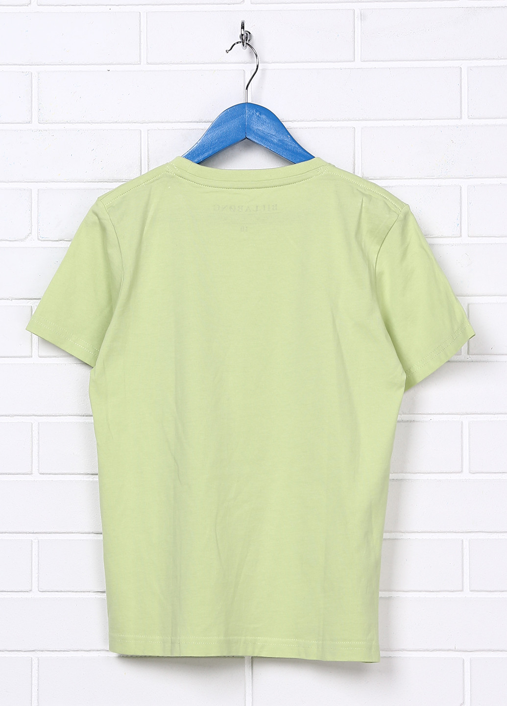Салатовая летняя футболка с коротким рукавом Billabong