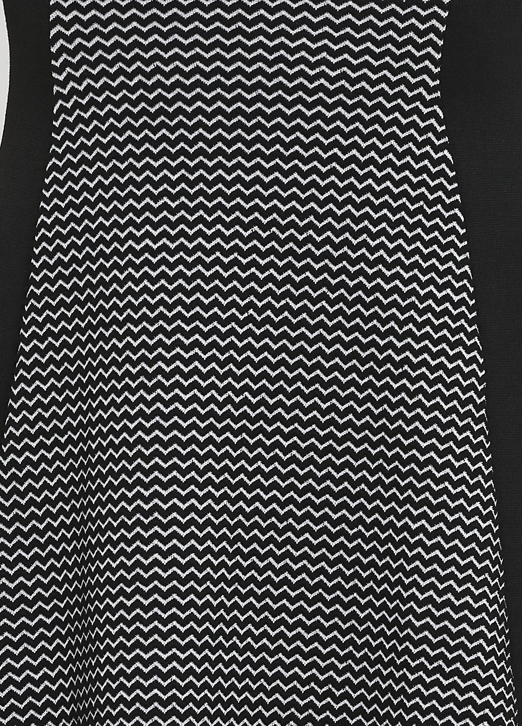 Чорно-білий кежуал сукня кльош H&M з абстрактним візерунком
