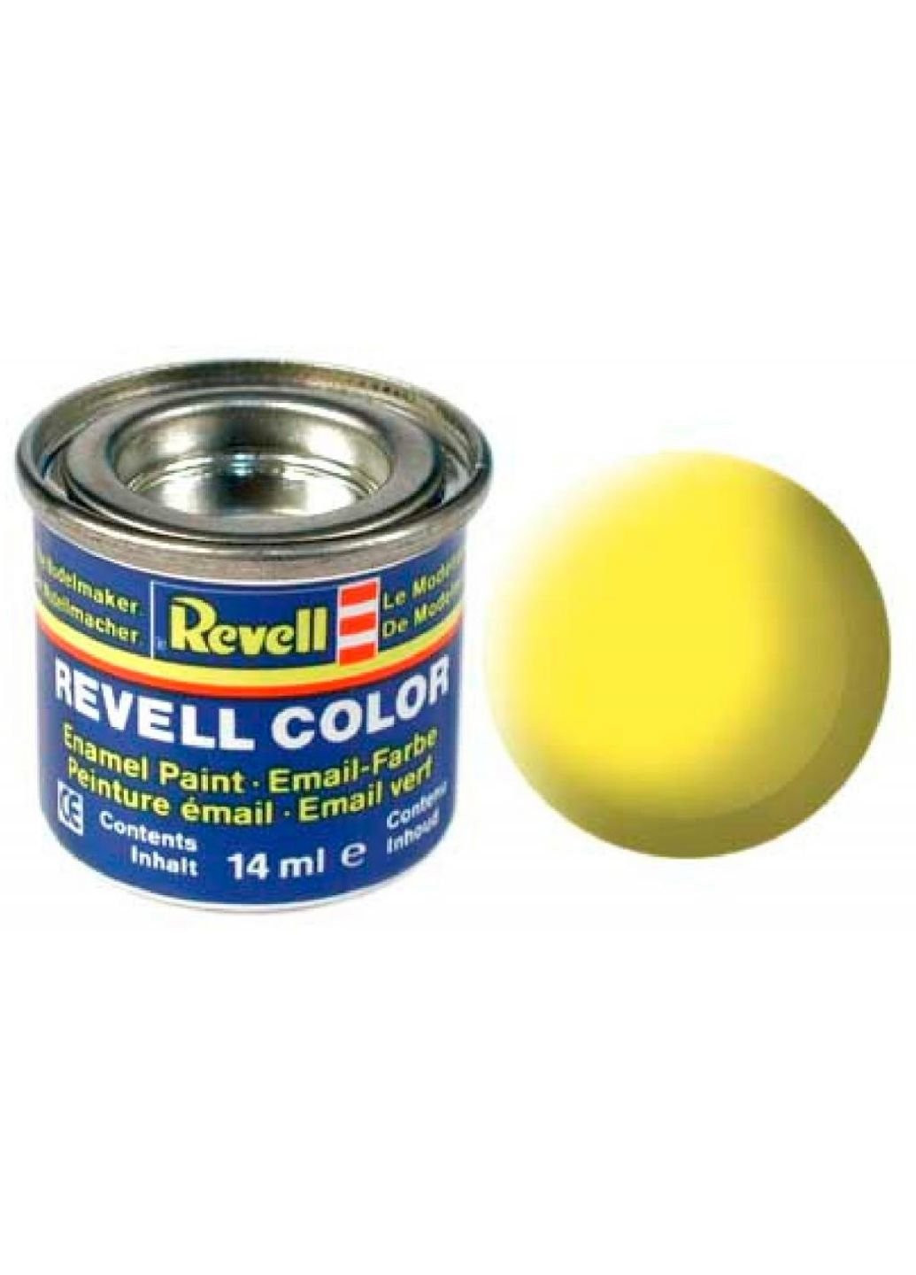 Аксессуары для сборных моделей Краска эмалевая № 15. Желтая матовая. 14 мл. (RVL-32115) Revell (254079569)