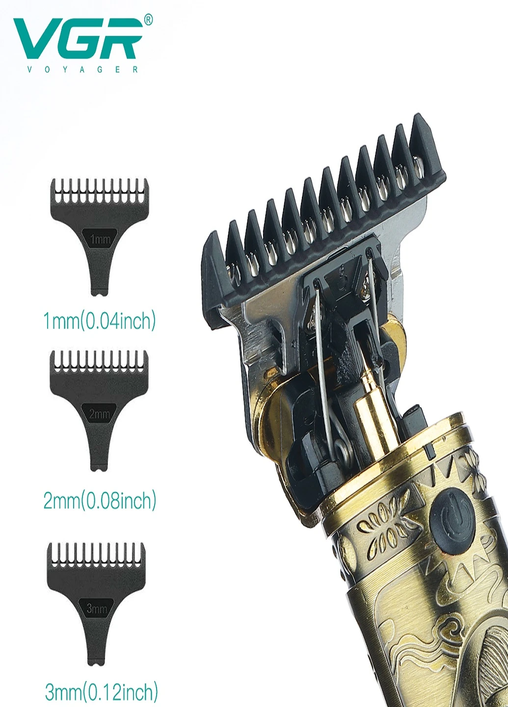 Акумуляторна машинка для стрижки волосся з насадками VGR 085 VTech (253336591)