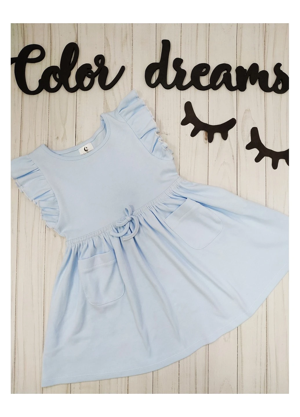 Блакитна футболка 10922 98 сіре Color Dreams (223667401)