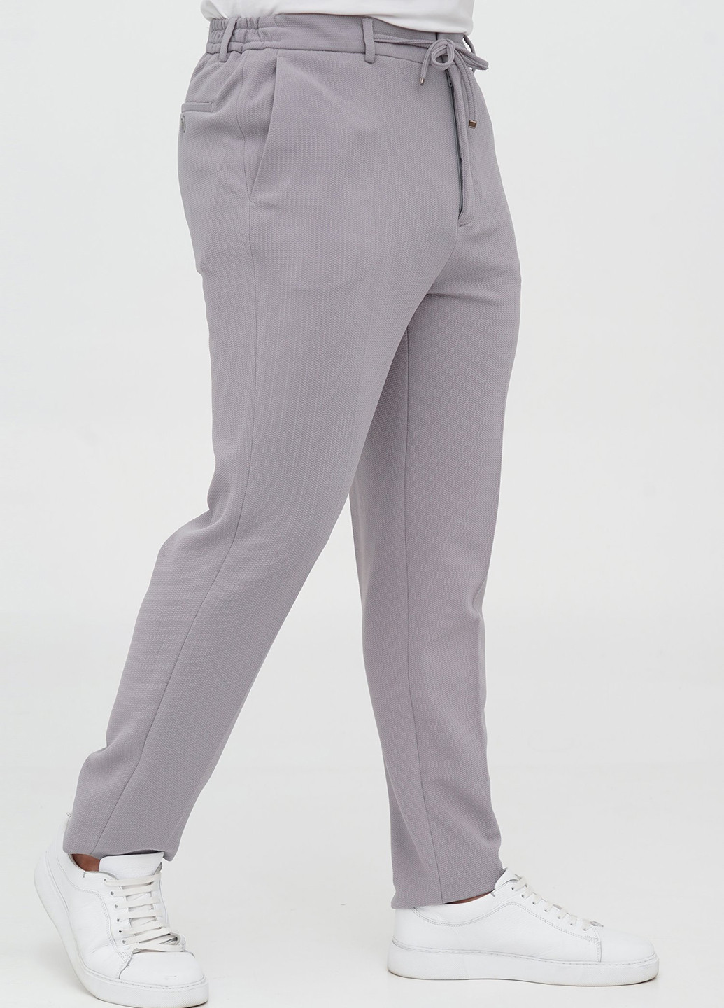 Сірий демісезонний костюм (піджак, штани) брючний Trend Collection