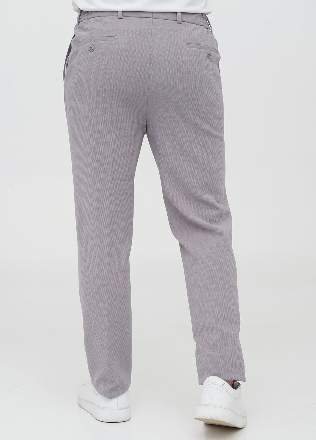 Сірий демісезонний костюм (піджак, штани) брючний Trend Collection