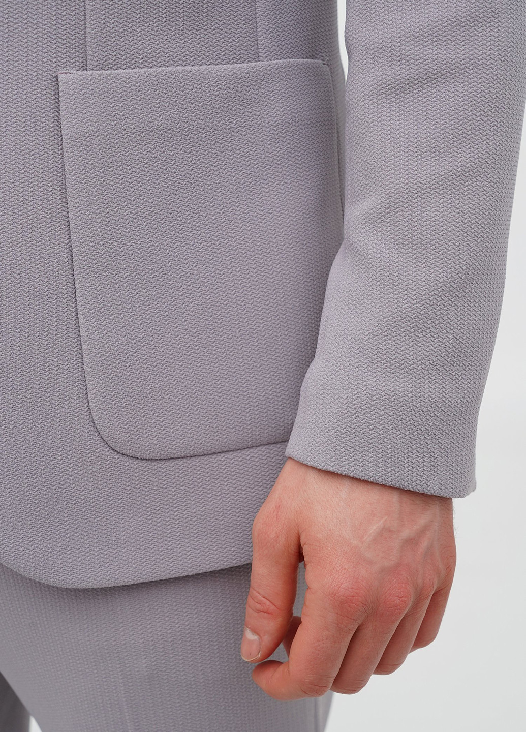 Сірий демісезонний костюм (піджак, штани) брючний Trend Collection