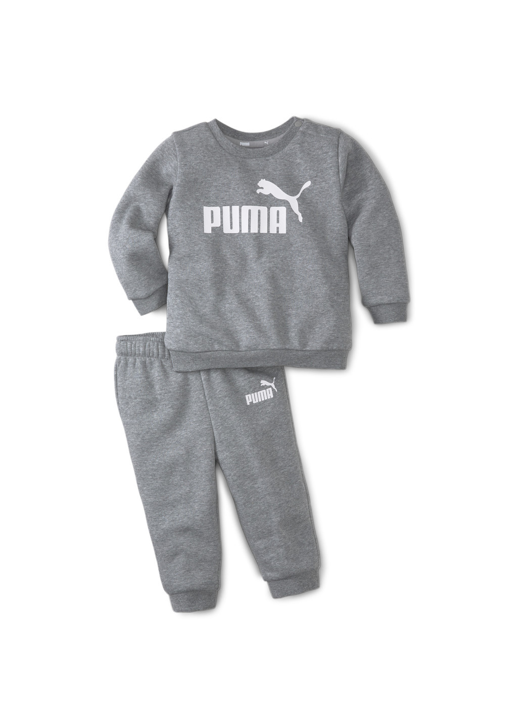 Детский комплект Essentials Minicats Crew Neck Babies' Jogger Suit Puma (242447394)