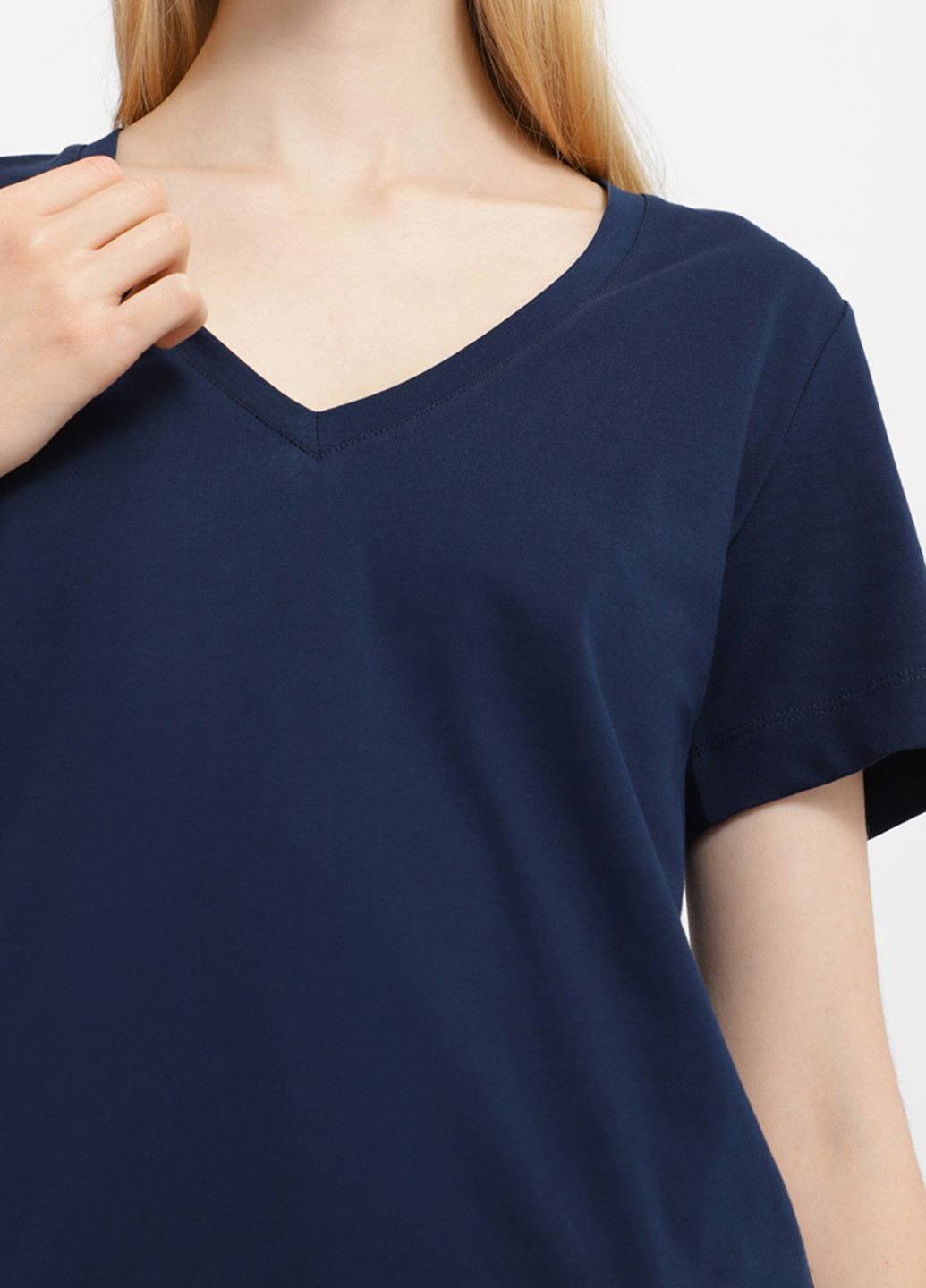 Темно-синяя летняя футболка Promin