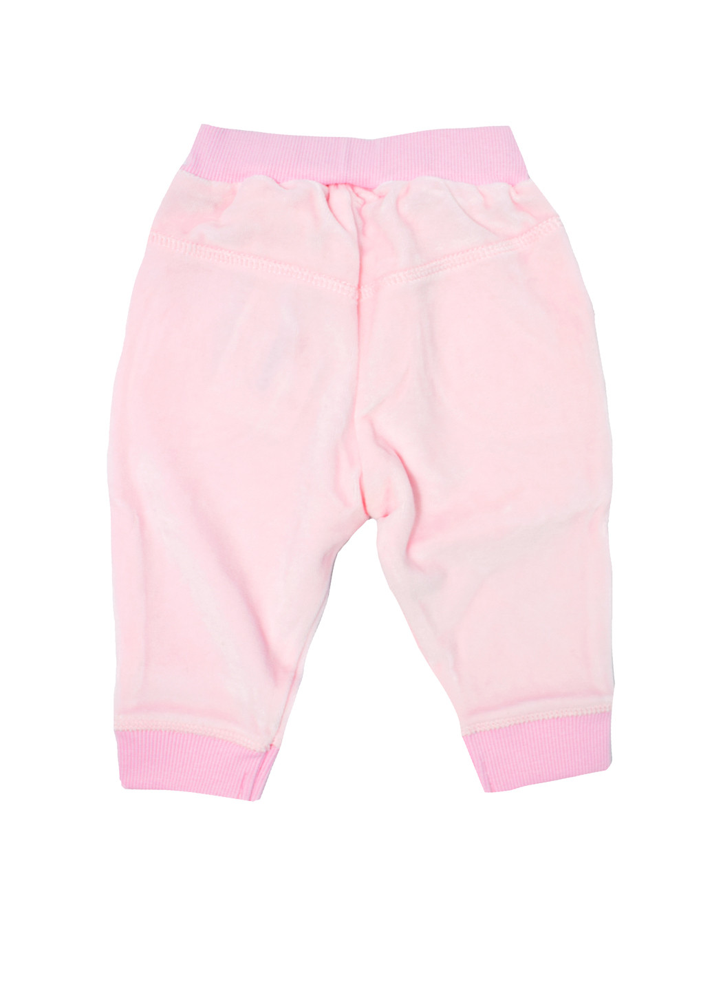 Розовые кэжуал демисезонные зауженные брюки Фламинго