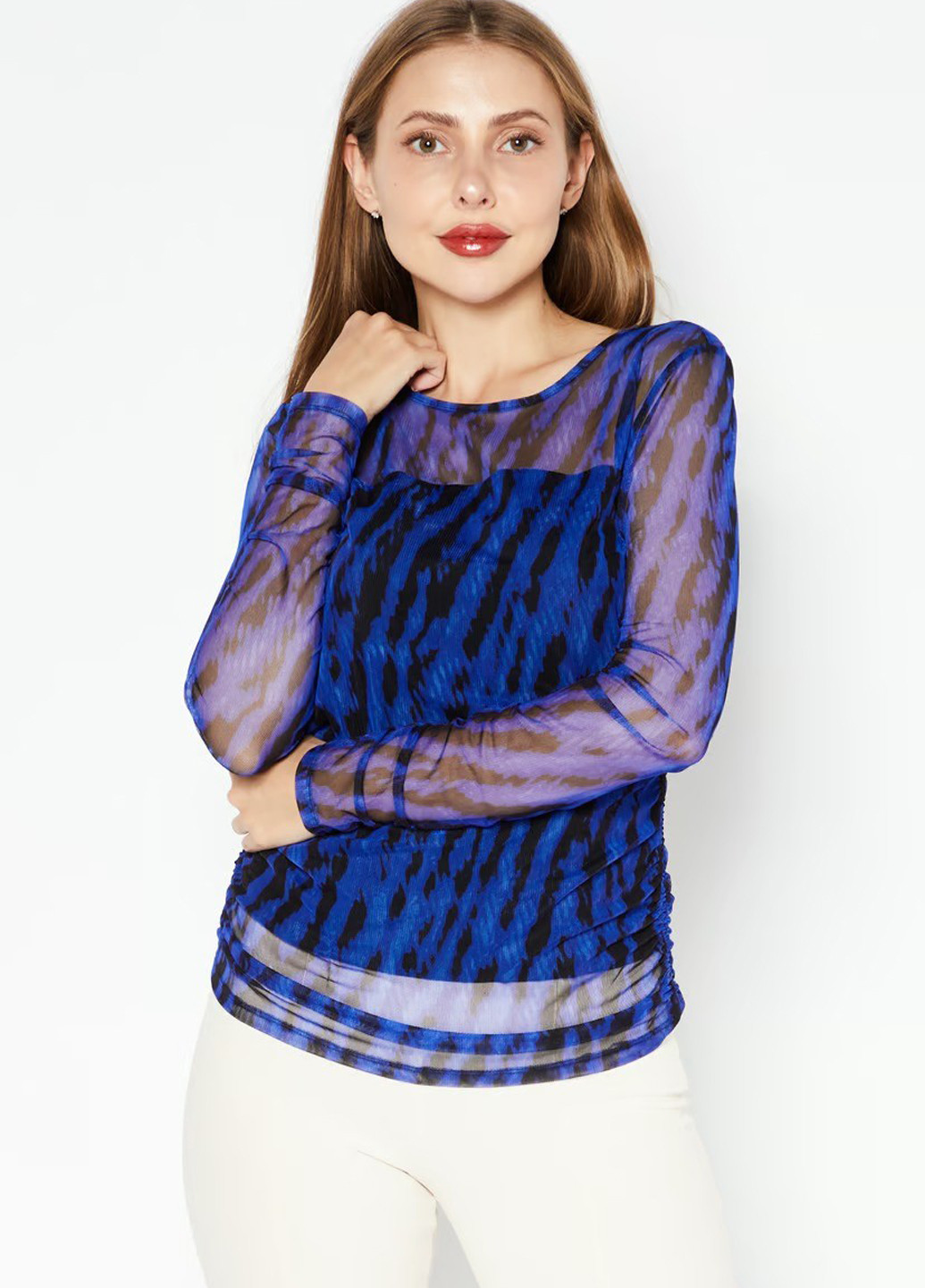 Комбінована блуза DKNY