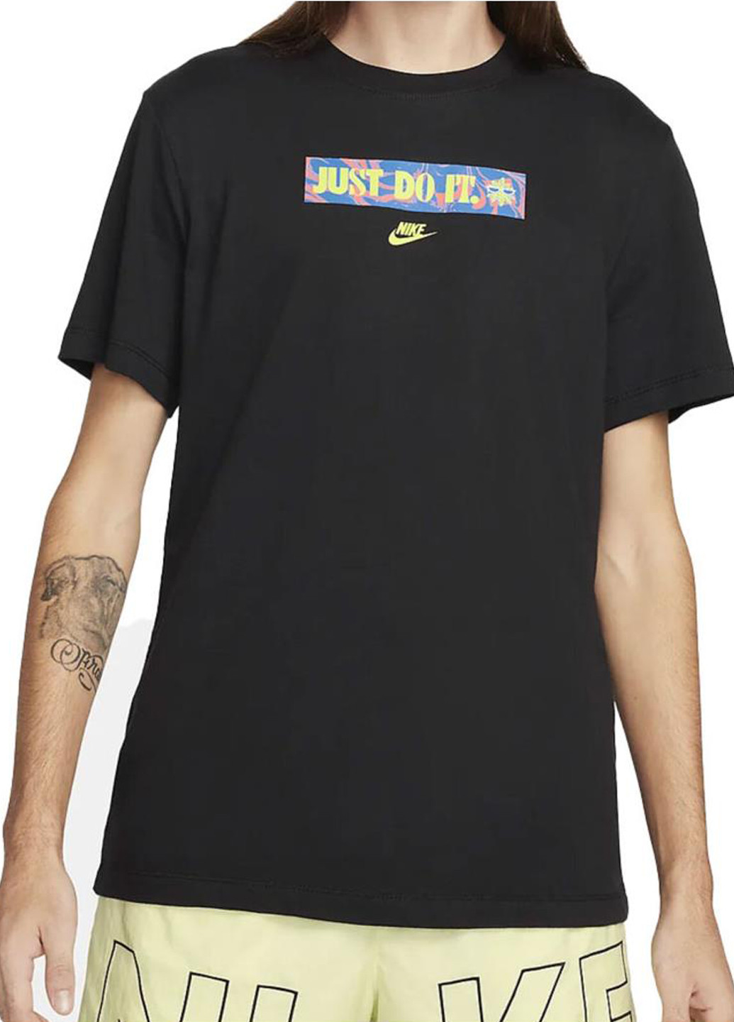 Комбинированная футболка fq3745-010 Nike T-SHIRT SPORTSWEAR