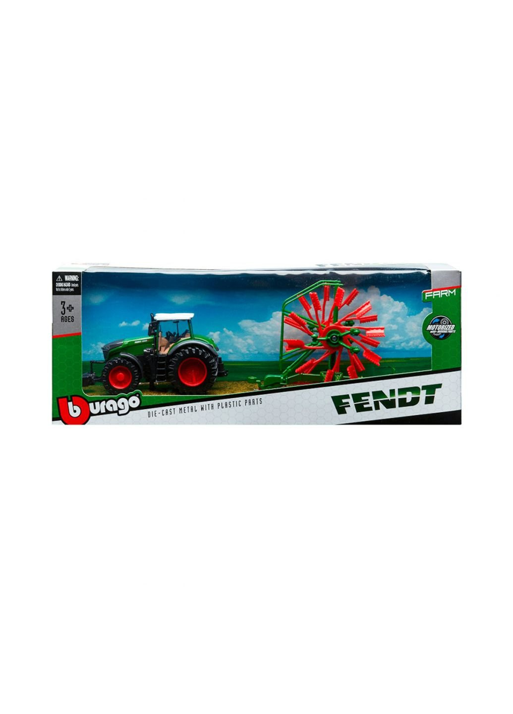 Спецтехника Трактор Fendt 1050 Vario 10 см (18-31665) Bburago (254076138)