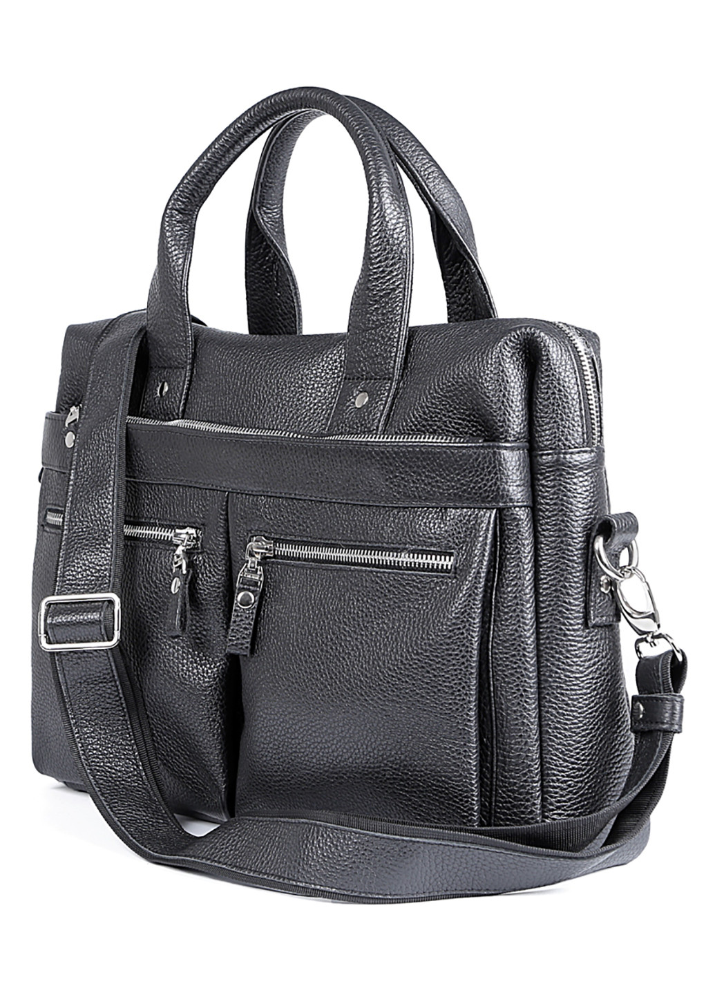 Чоловіча шкіряна сумка 38х26х7-10 см Shvigel (229461022)