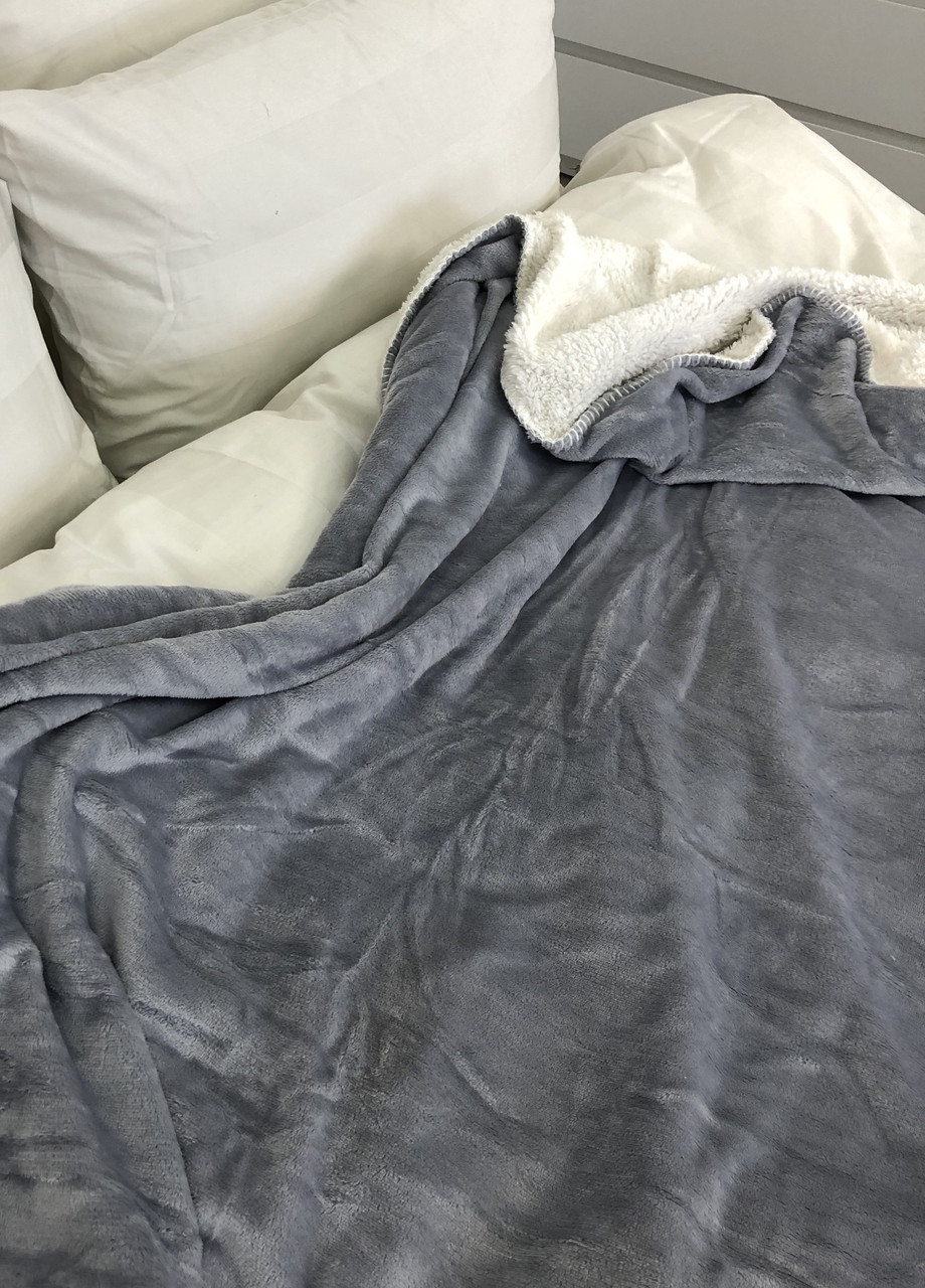 Плед велюровий з видавкою акрил 200х240 колір Vie Nouvelle (254397191)