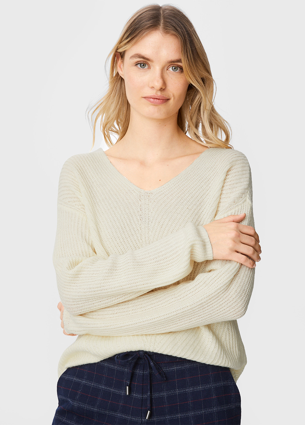 Светло-бежевый демисезонный пуловер пуловер C&A
