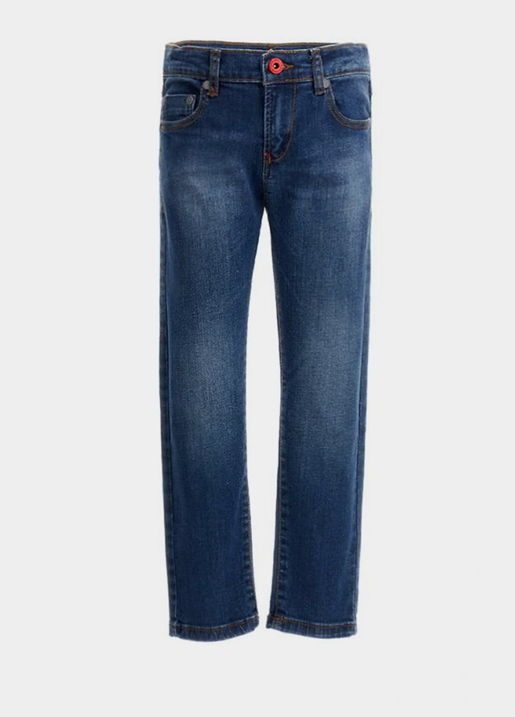 Синие демисезонные прямые джинсы Original Marines