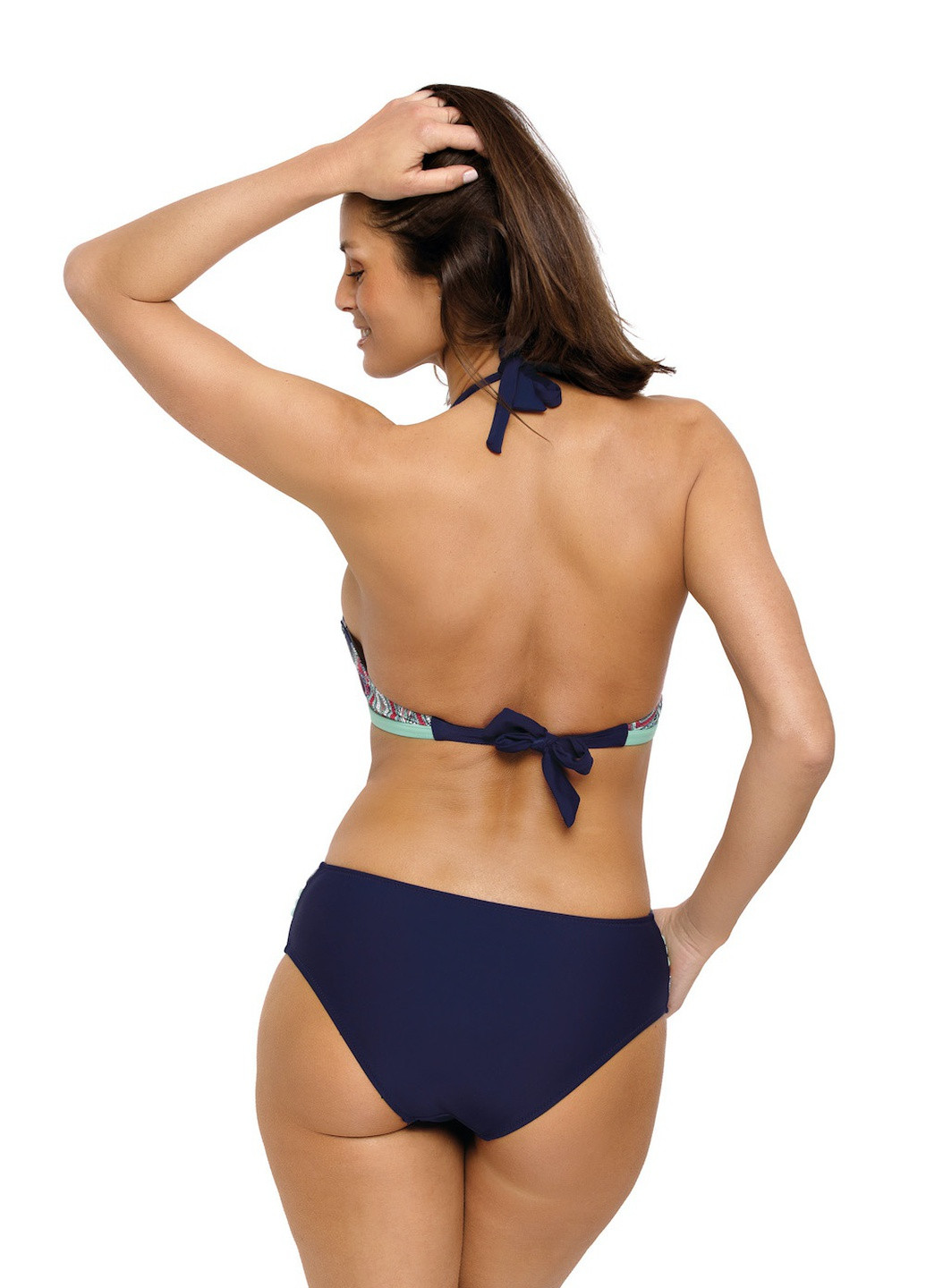 Темно-синій літній купальник монокіні Marko Florence