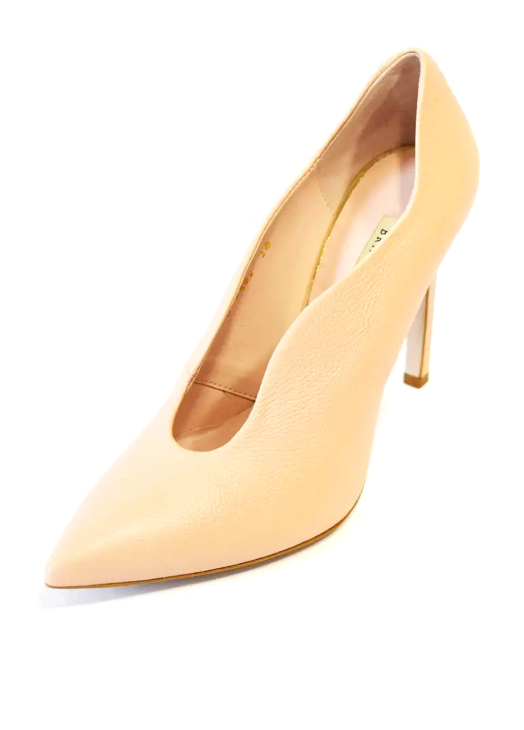 Bravo Moda Туфлі туфлі-човники пудровий з натуральна шкіра, польща — демісезон (258362623)