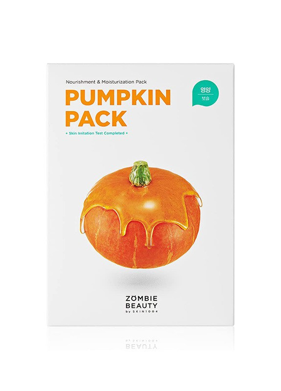 Питательная маска Zombie Beauty Pumpkin Pack с тыквой и прополисом, упаковка 16 шт SKIN1004 (251091913)