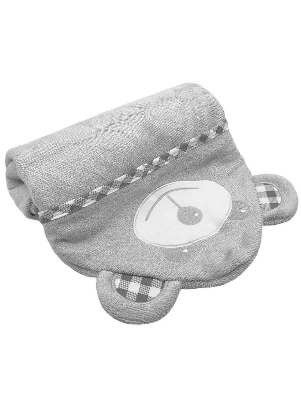 Lovely Svi детское полотенце с капюшоном - полотенце уголок - серый мишка серый производство - Китай