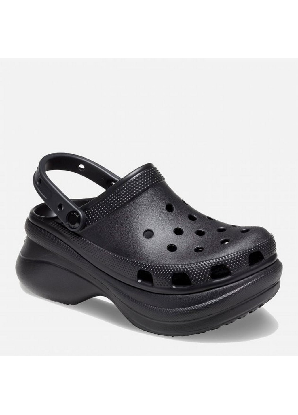 Черные сабо крокс Crocs