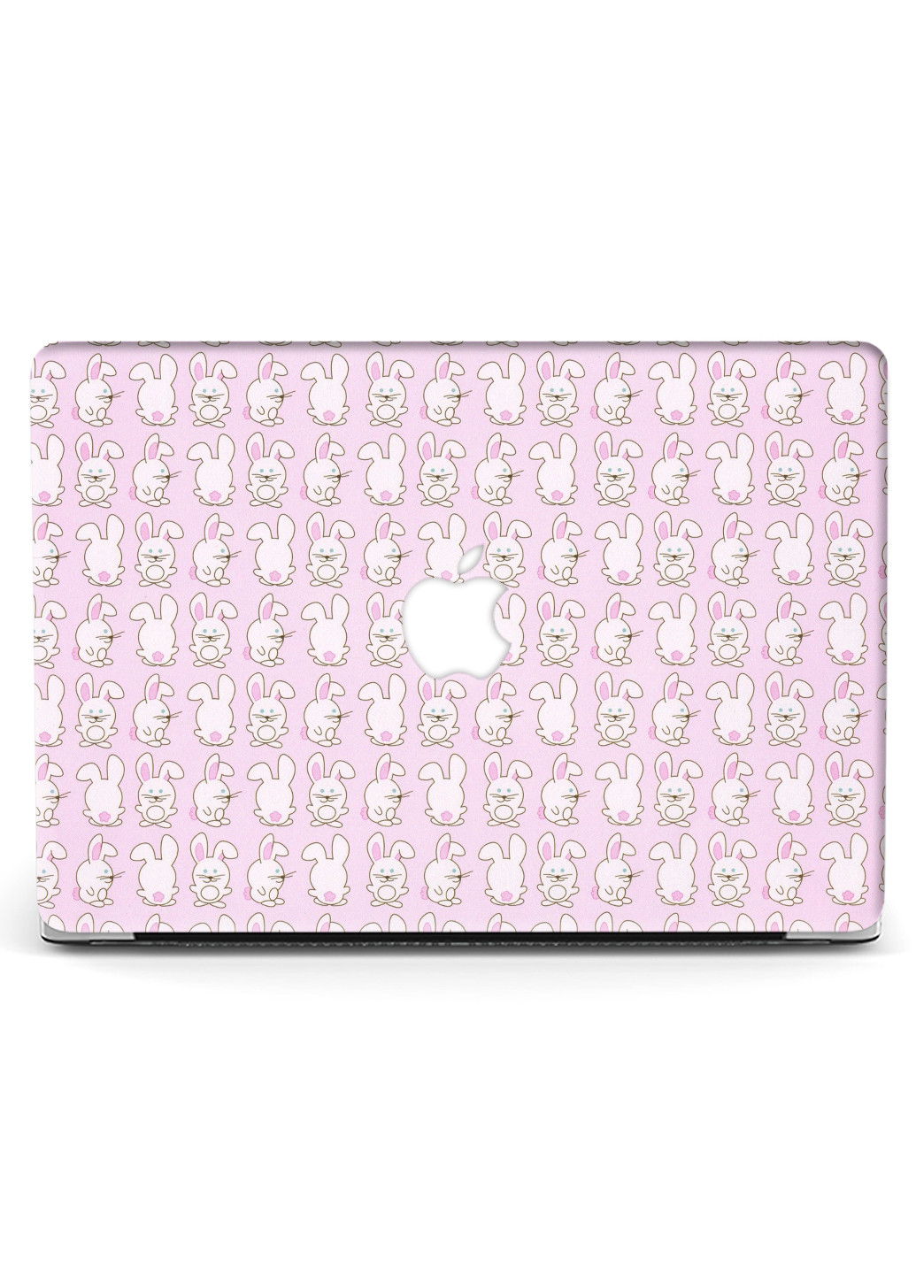 Чехол пластиковый для Apple MacBook Pro 13 A1706 / A1708 / A1989 / A2159 / A1988 Паттерн Зайки (Pattern) (9648-2472) MobiPrint (218867588)