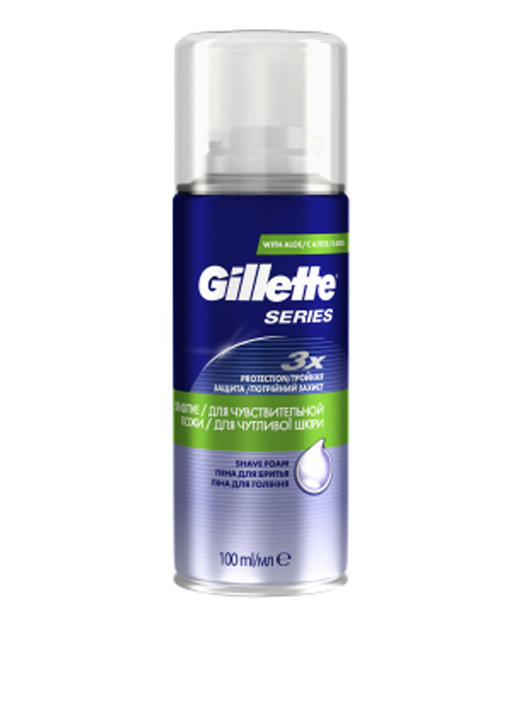 Пена для бритья Series для чувствительной кожи, 100 мл Gillette (138200333)