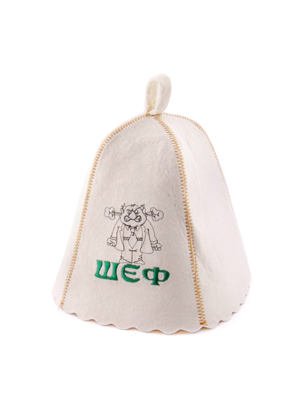 Банная шапка "Шеф" Luxyart (189142765)