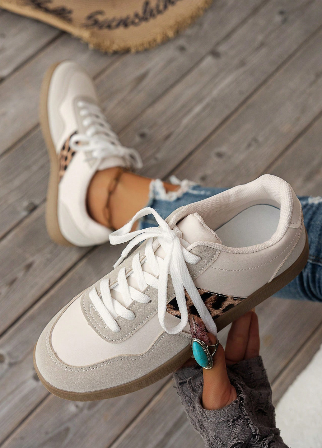 Кросівки SHEIN сірі демісезони (339052940)