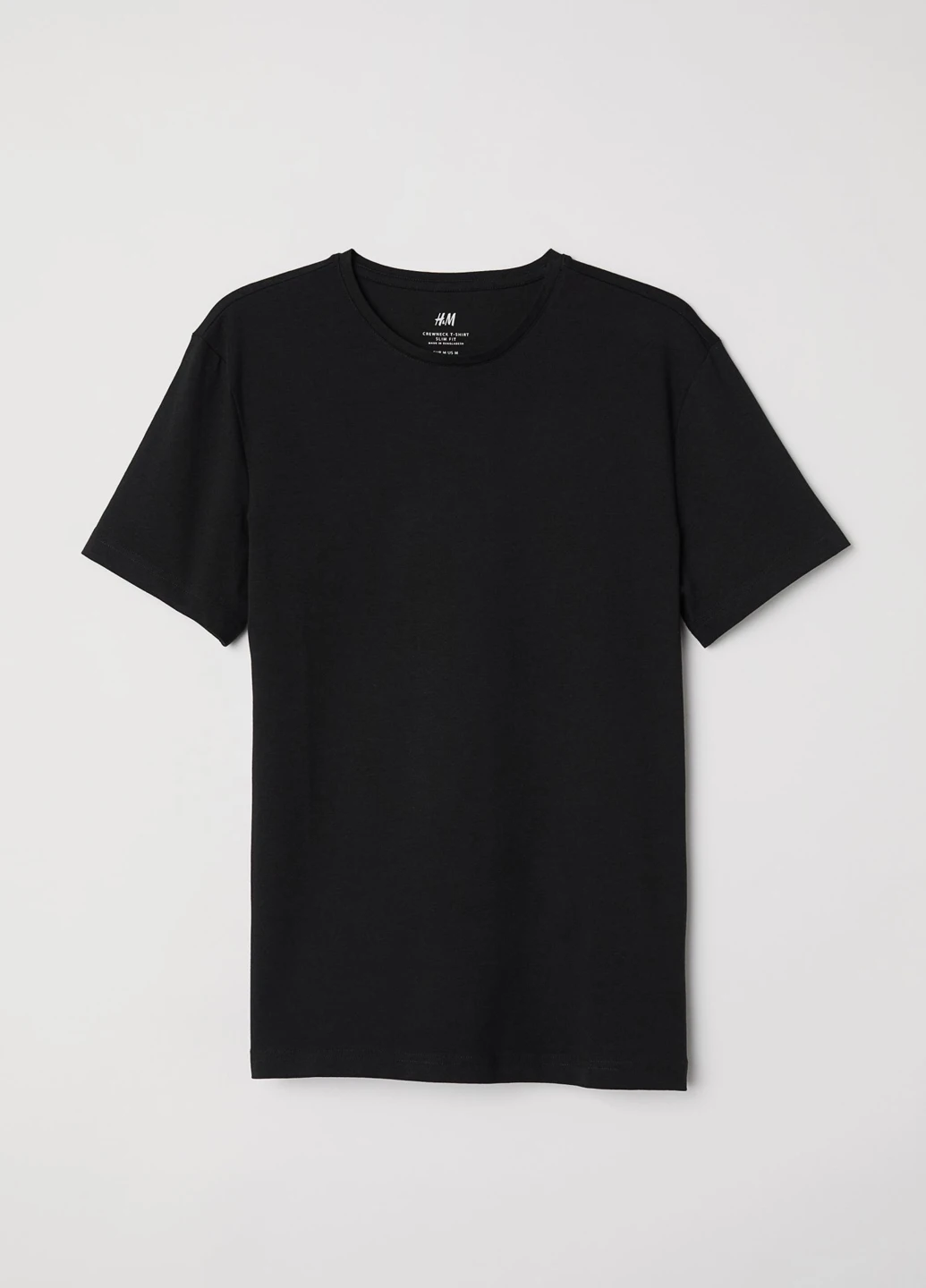 Чорна футболка H&M