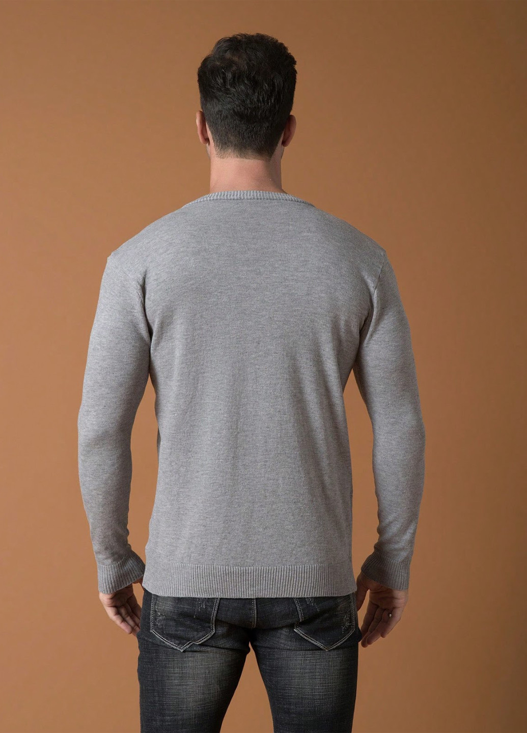 Серый демисезонный джемпер джемпер SHEIN