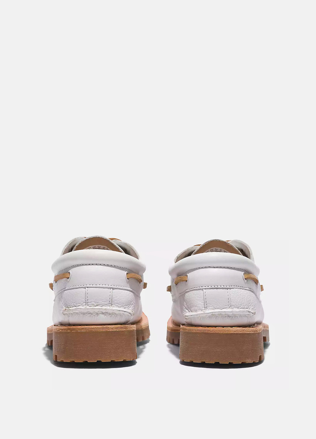 Белые топсайдеры Timberland с логотипом, с тиснением