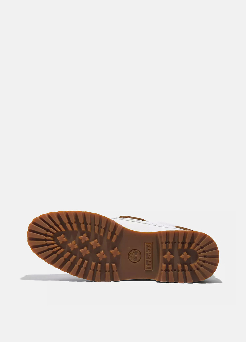 Белые топсайдеры Timberland с логотипом, с тиснением