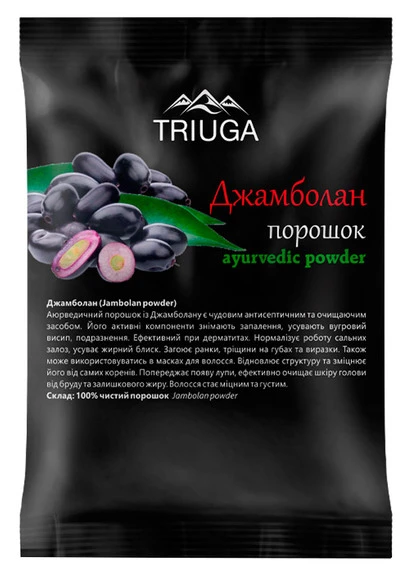 Порошок аюрведический "Джамболан" Ayurvedic Powder Triuga Herbal (250116203)