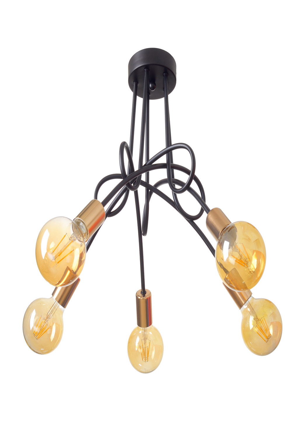 Потолочная люстра BR-01 604S/5 E27 ВК/G Brille (251891775)