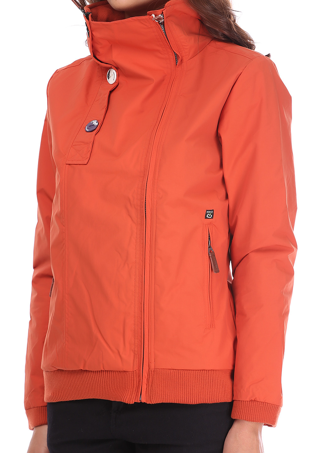 Оранжевая демисезонная куртка Emerson