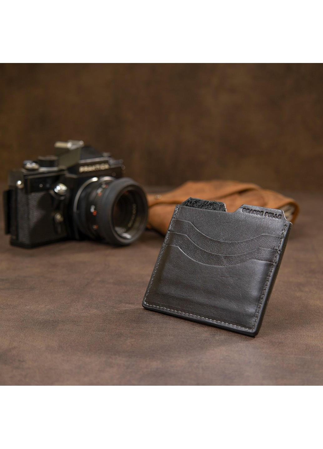 Картхолдер кожаный Grande Pelle (252086727)