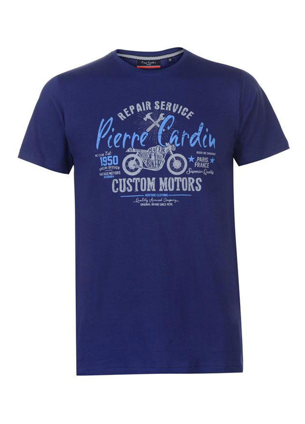 Темно-синя футболка Pierre Cardin
