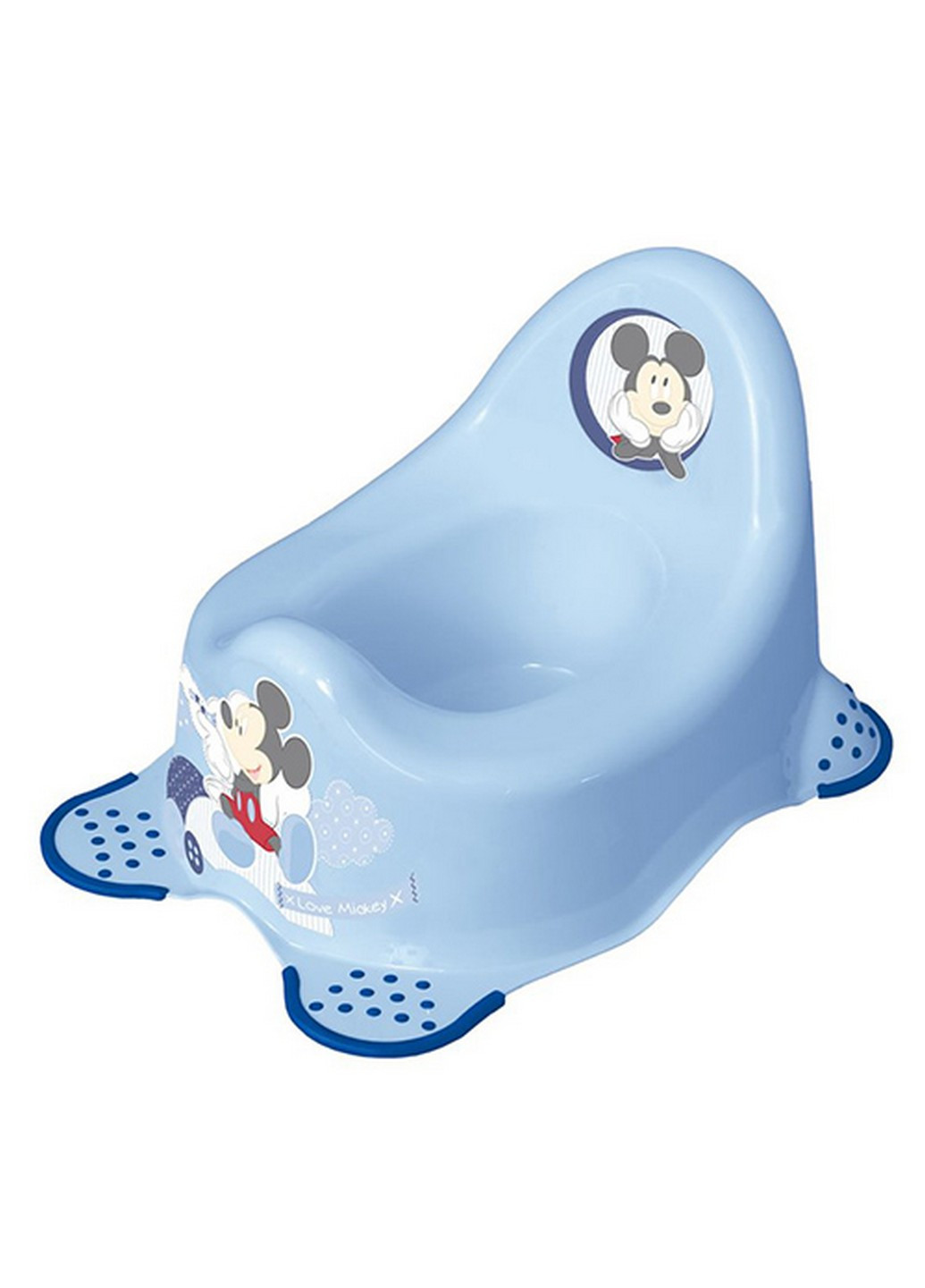 Горшок ночной Deluxe "Mickey" голубой (KEE-8652) Keeeper (218821850)