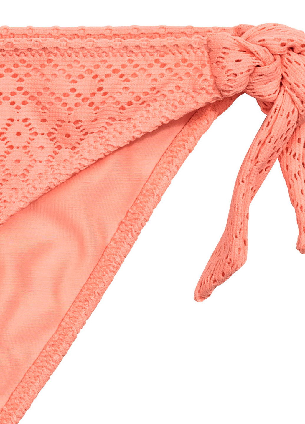 Кислотно-оранжевые купальные трусики-плавки однотонные H&M